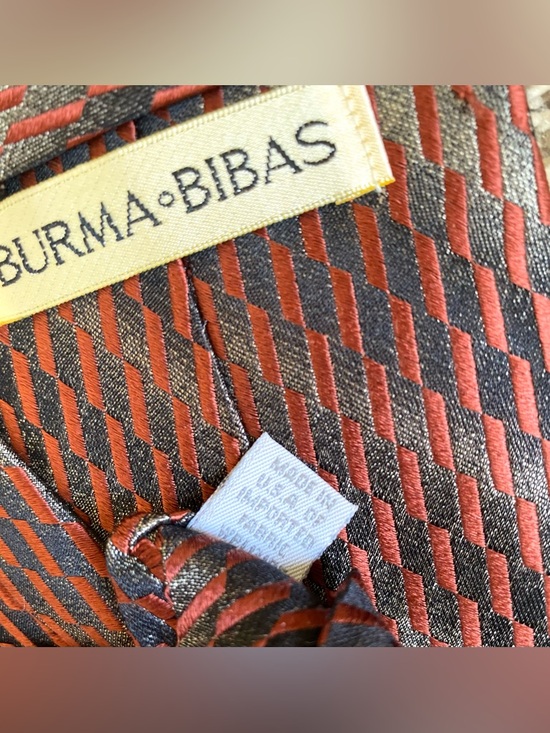 Burma Bibas Silk Neck Tie - Picture 5 of 8